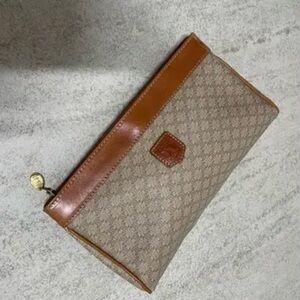 Vintage Celine Macadam clutch